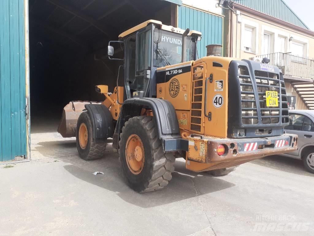 Hyundai HL 730-9 A Cargadoras sobre ruedas