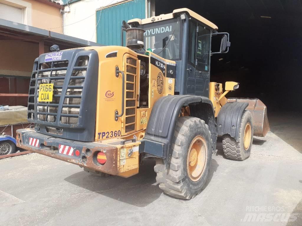 Hyundai HL 730-9 A Cargadoras sobre ruedas