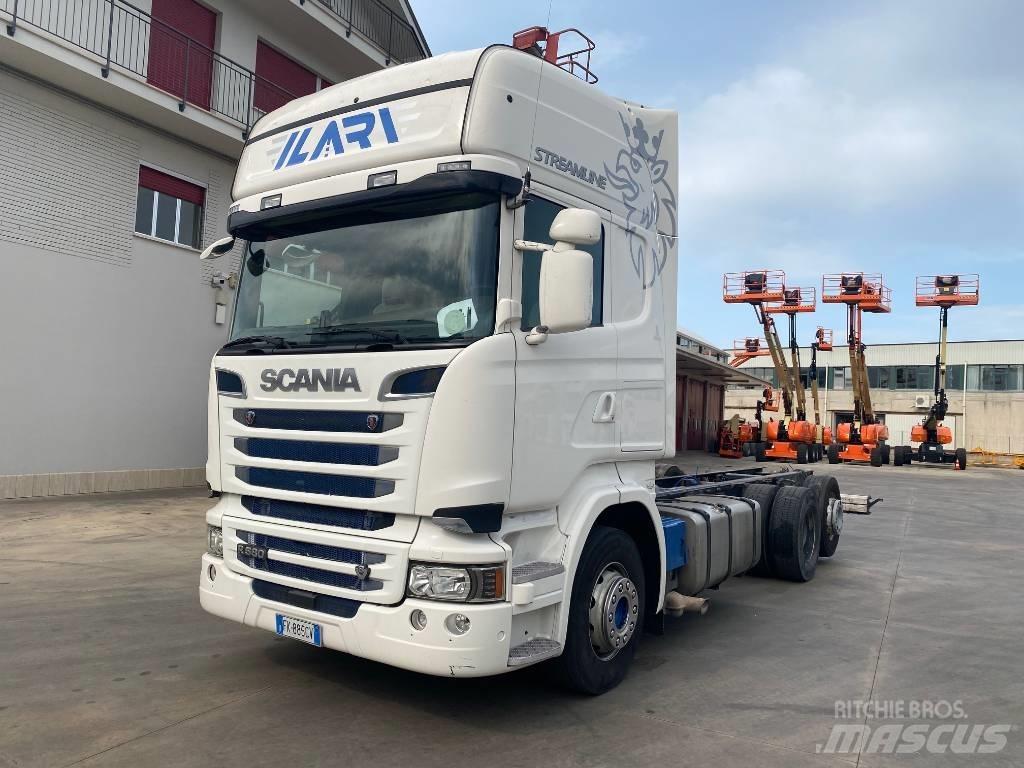 Scania R 580 Cabezas tractoras