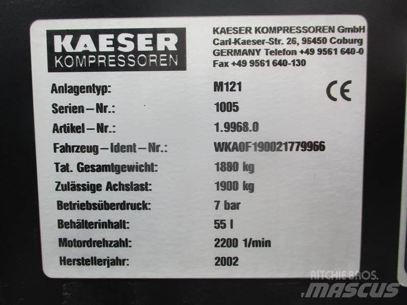 Kaeser M 121 Compresores