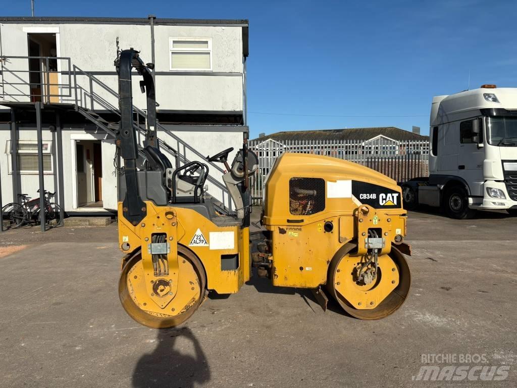 CAT CB 34 B Rodillos de doble tambor