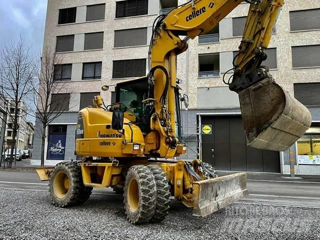 Komatsu PW 98 MR Excavadoras de ruedas