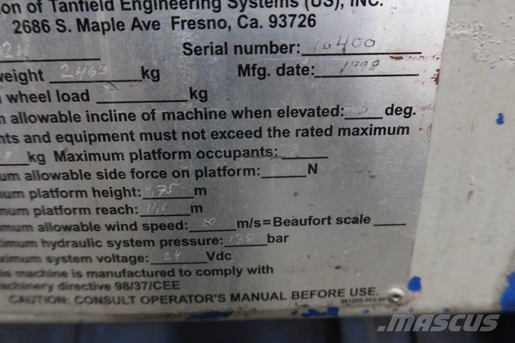 UpRight X32N Plataformas tijera