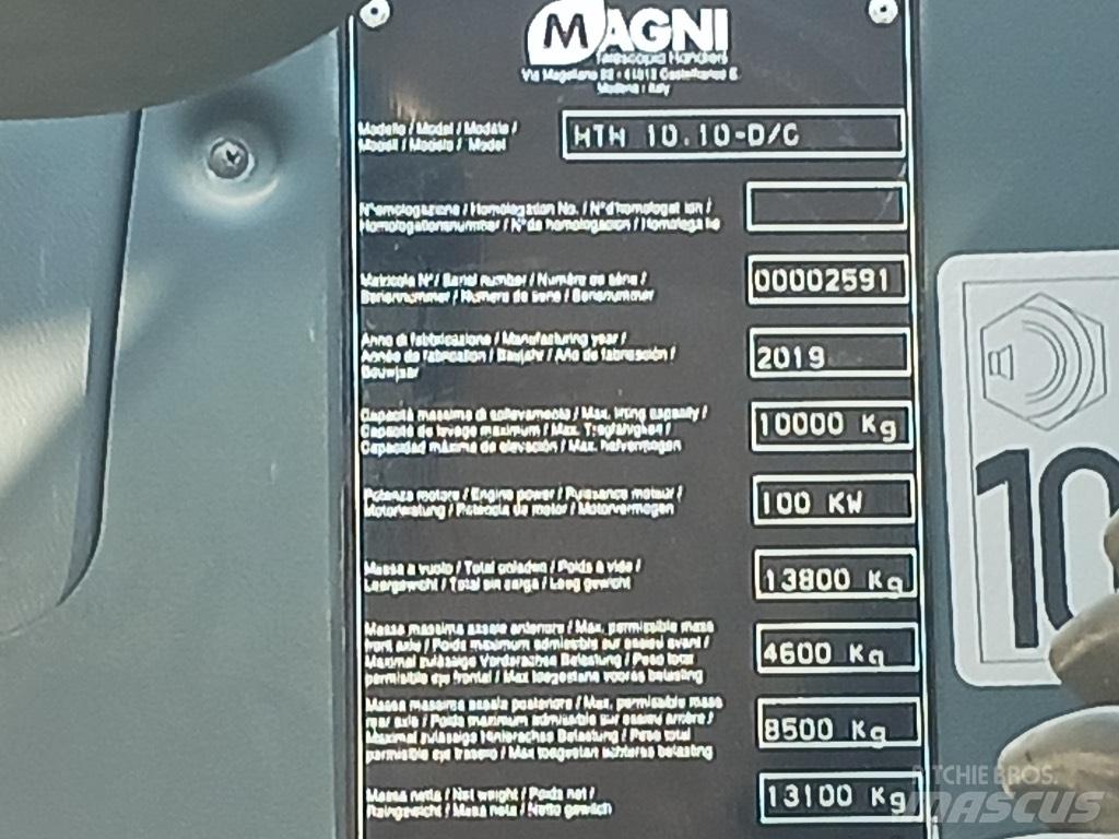 Magni HTH 10.10 Carretillas telescópicas