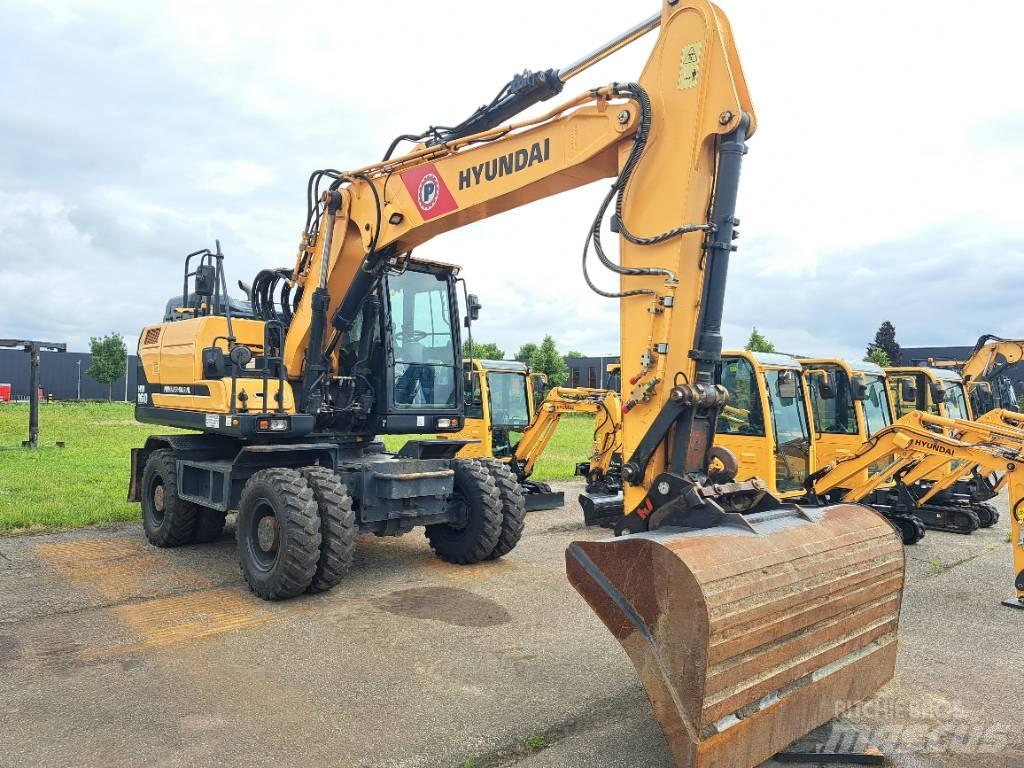 Hyundai HW160 Excavadoras de ruedas
