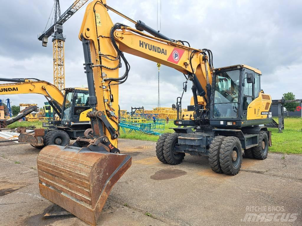 Hyundai HW160 Excavadoras de ruedas