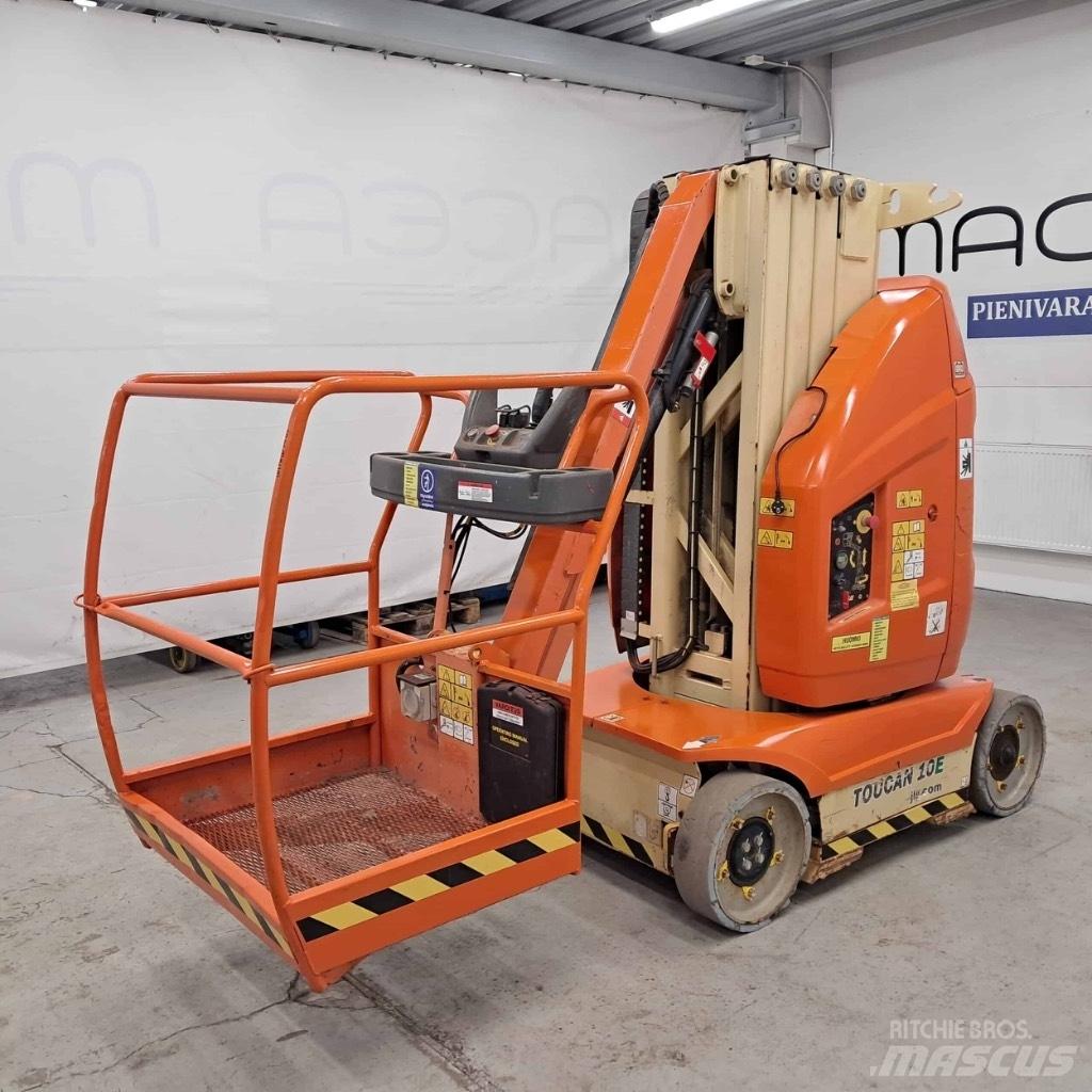 JLG Toucan 10 E Ascensores de personal y montacargas de acceso