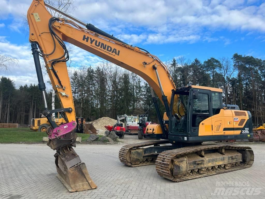 Hyundai HX 220 L Excavadoras de cadenas