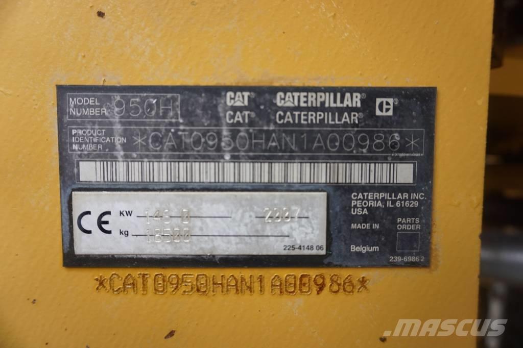 CAT 950 H Cargadoras sobre ruedas