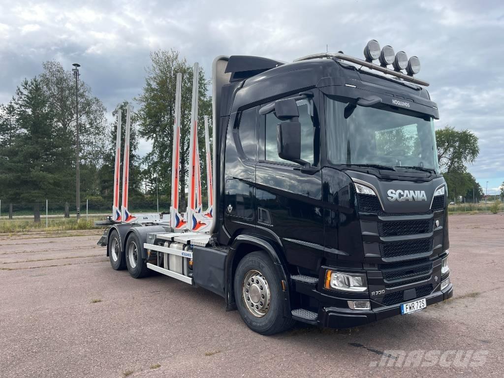 Scania R 730 Transporte de madera