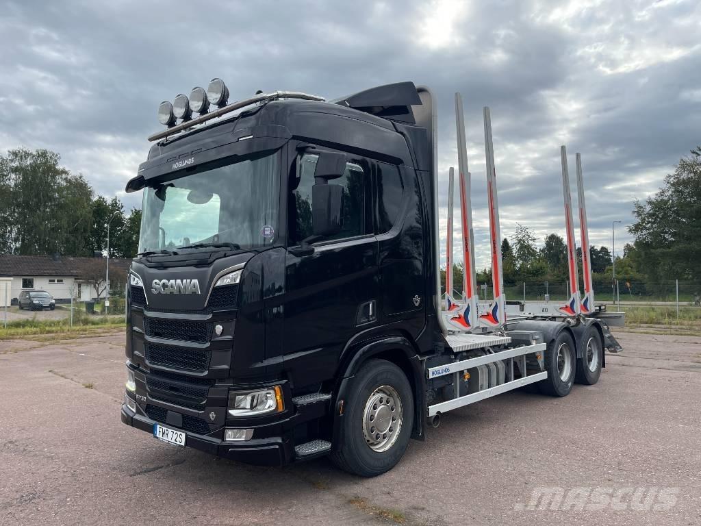 Scania R 730 Transporte de madera