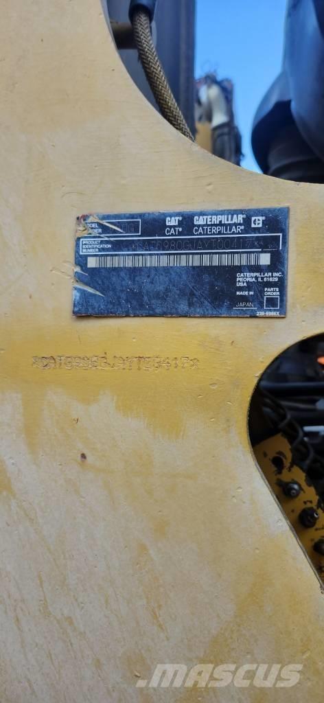 CAT 980 G II Cargadoras sobre ruedas