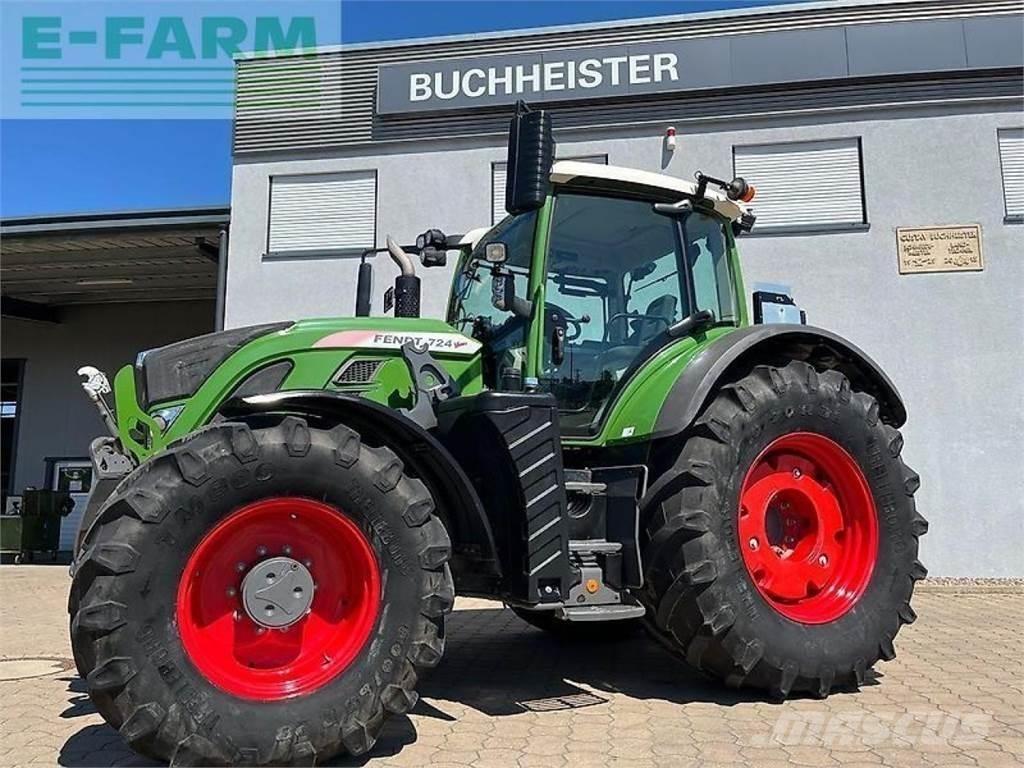 Fendt 724 vario s4 Tractores