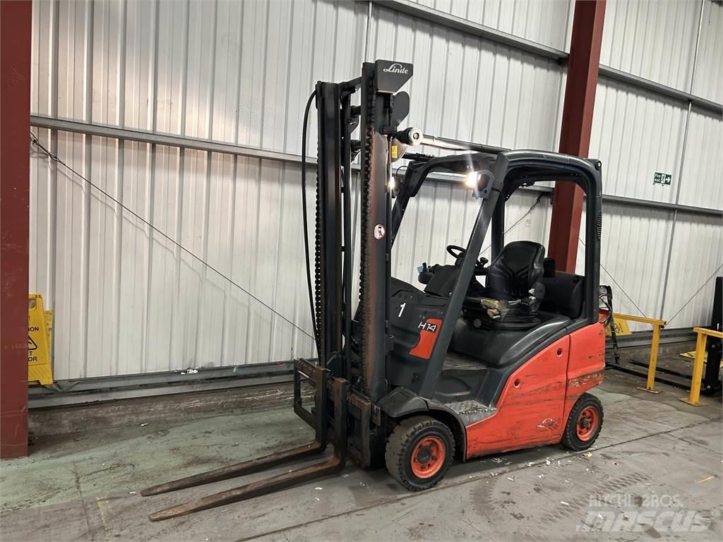 Linde H14T-01 Carretillas LPG