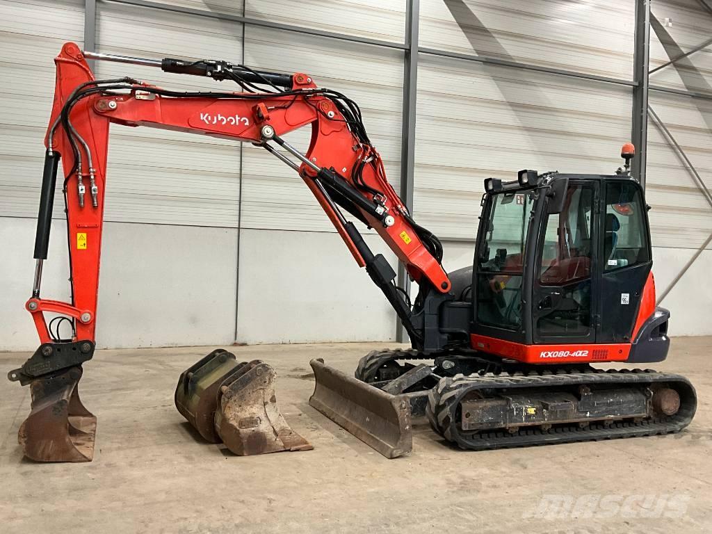 Kubota KX 080-4 A 2 Excavadoras 7t - 12t