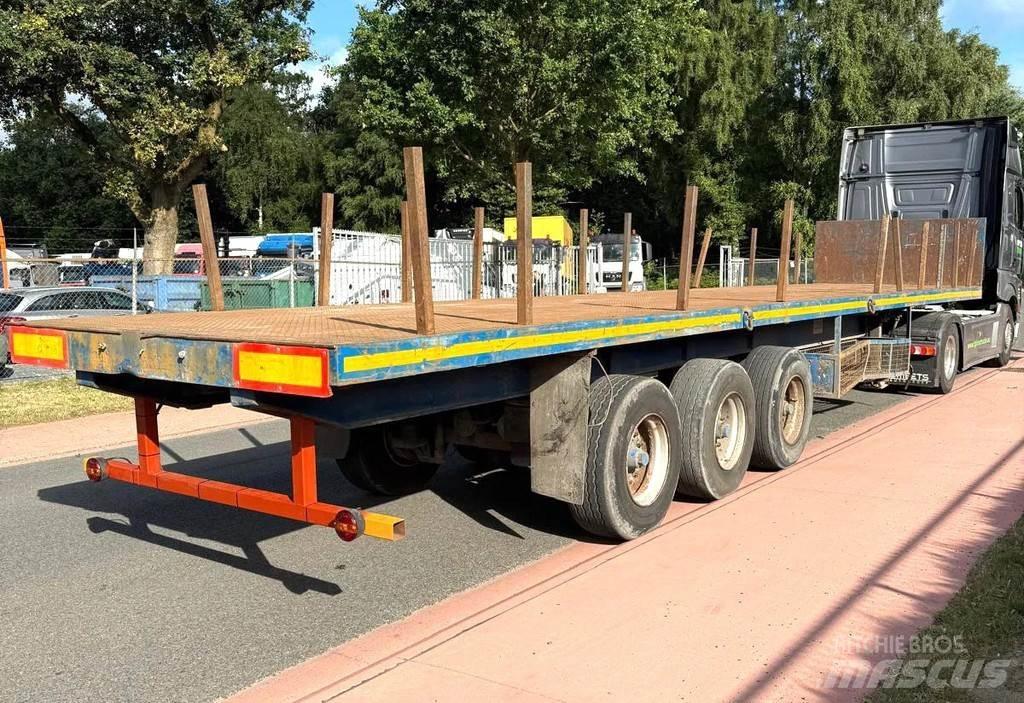 LAG 0-3-57 Semirremolques de plataformas planas/laterales abatibles