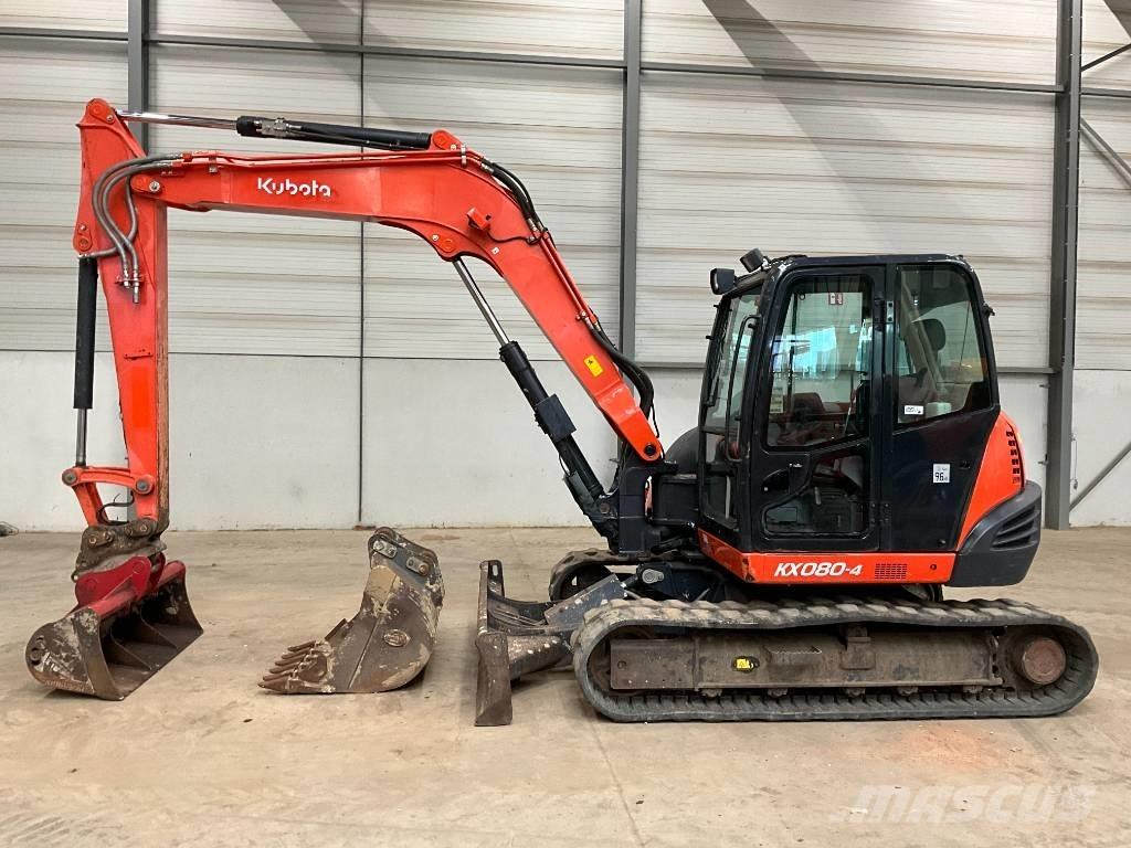 Kubota KX 080-4 Excavadoras 7t - 12t