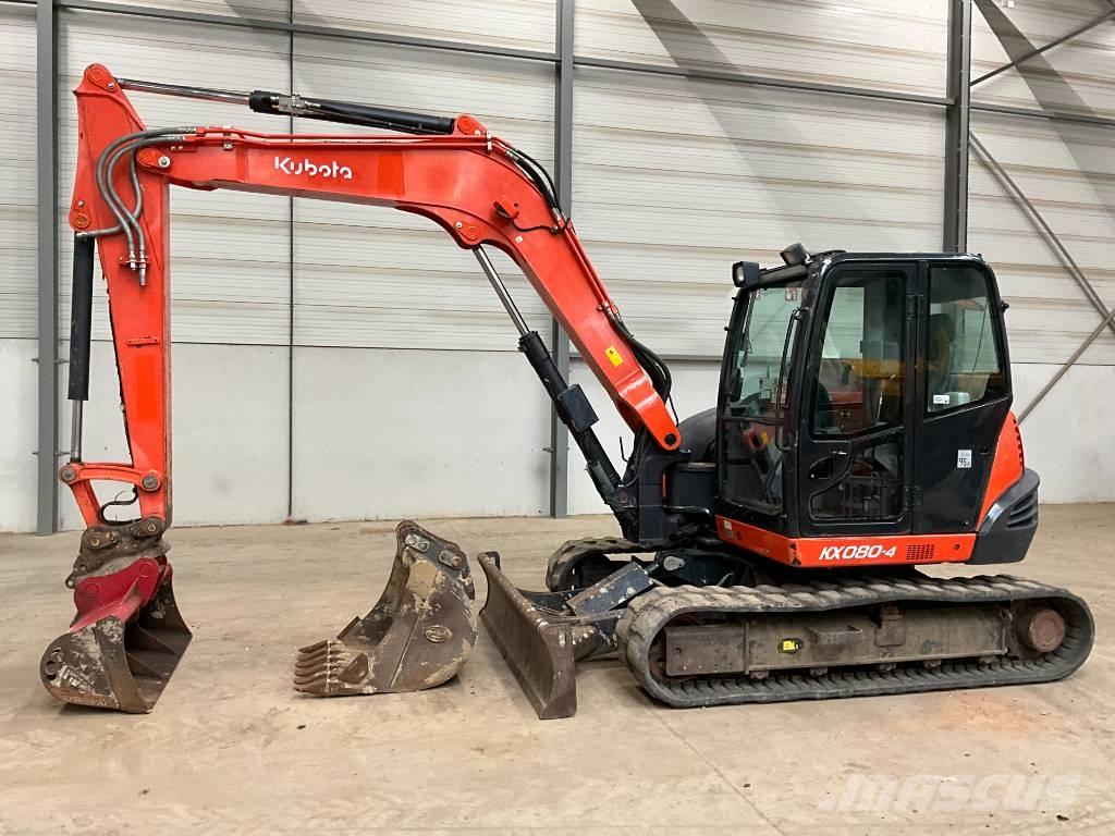 Kubota KX 080-4 Excavadoras 7t - 12t