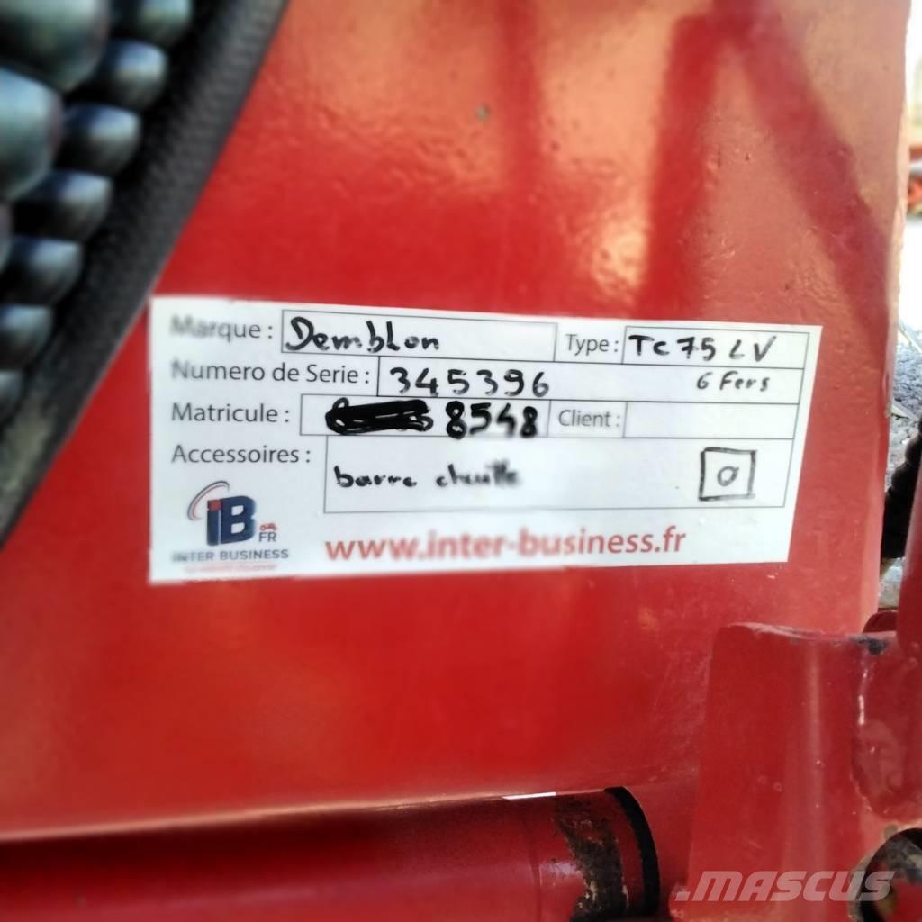 Demblon TC 75 LV Arados reversibles suspendidos