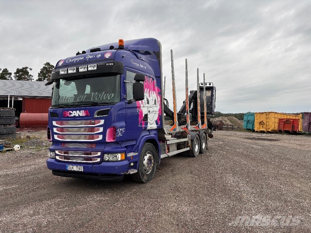 Scania 560. 6x4 Transporte de madera