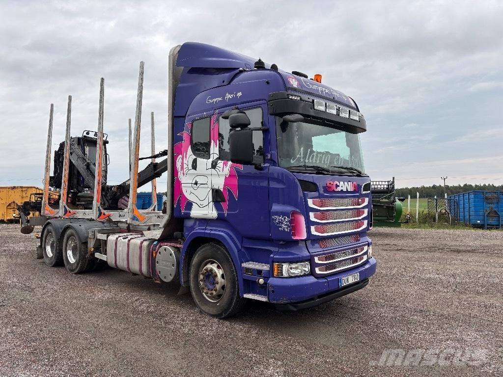 Scania 560. 6x4 Transporte de madera