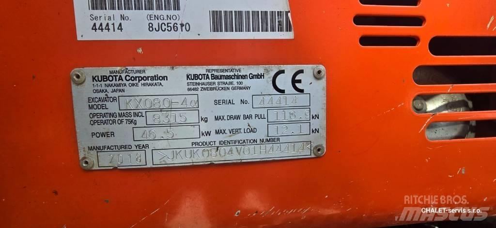 Kubota KX 808-4 A2 Excavadoras 7t - 12t