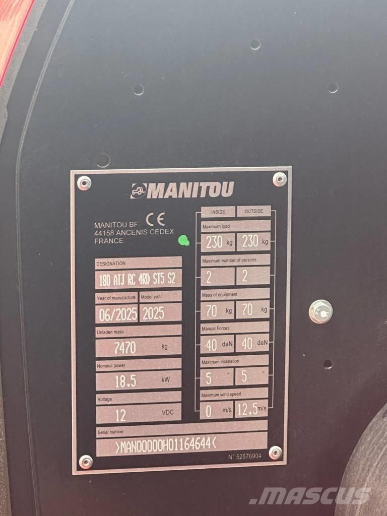 Manitou 180 ATJ Plataforma de trabajo articulada