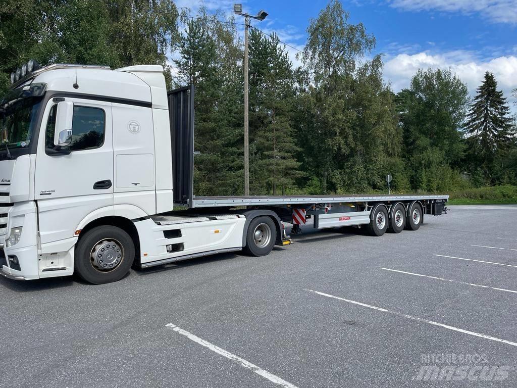 Hangler SDS-H 390 Semirremolques de plataformas planas/laterales abatibles