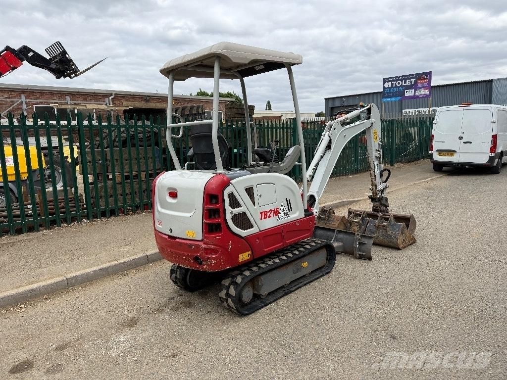 Takeuchi TB 216 Mini excavadoras < 7t