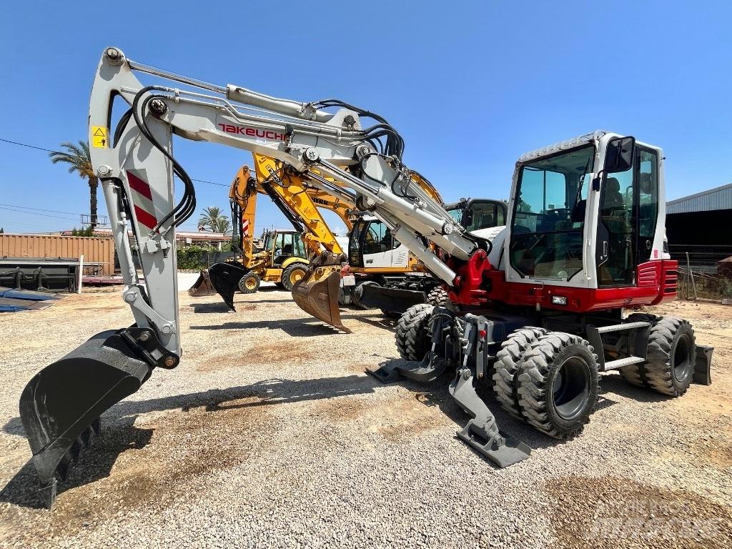 Takeuchi TB 295 W Excavadoras de ruedas