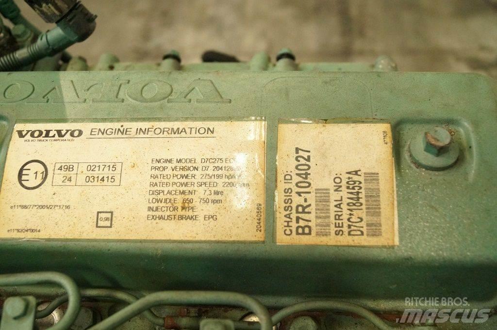 Volvo D7C USED Motores