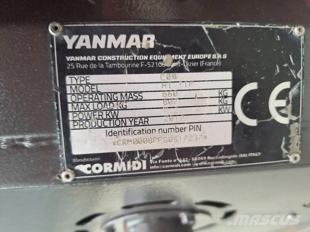 Yanmar C08 Dúmpers de obra