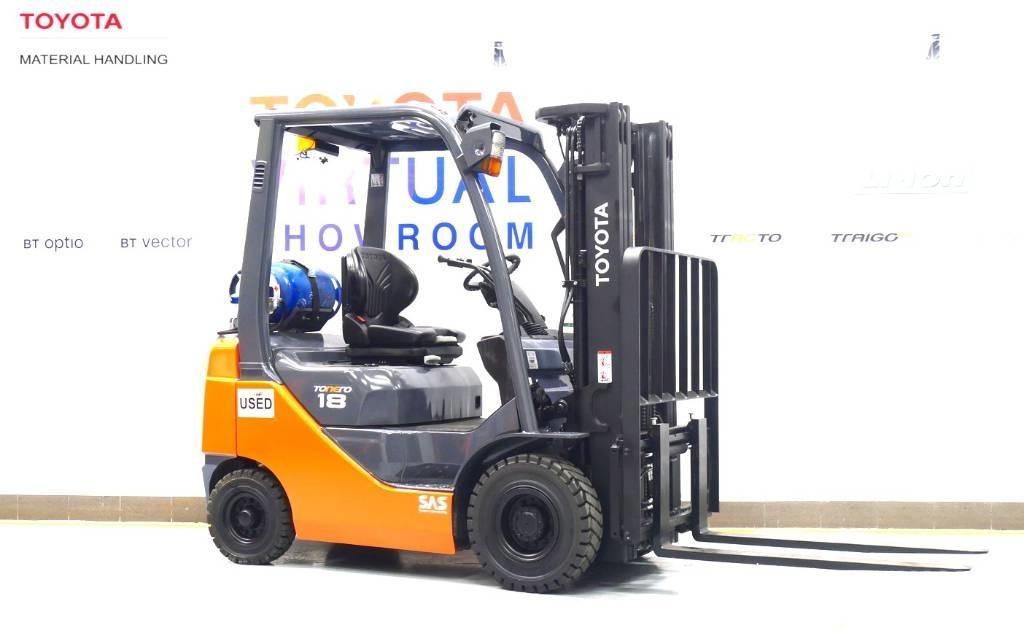 Toyota 02-8FGF18 Carretillas LPG