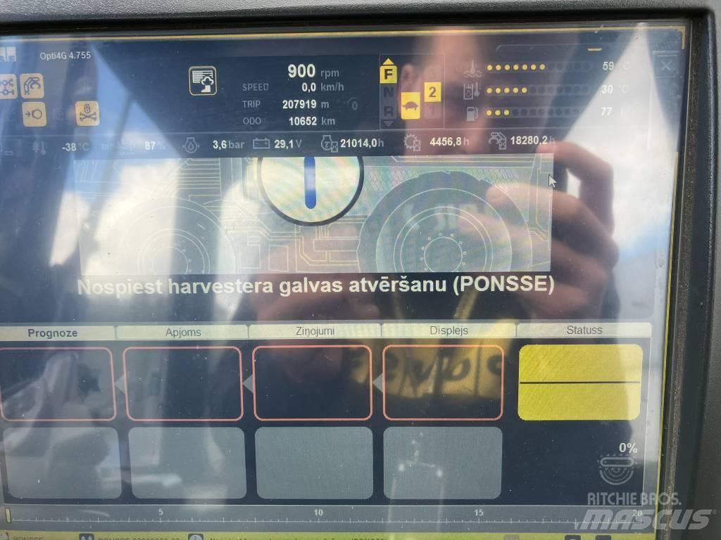 Ponsse Ergo 8W Cosechadoras