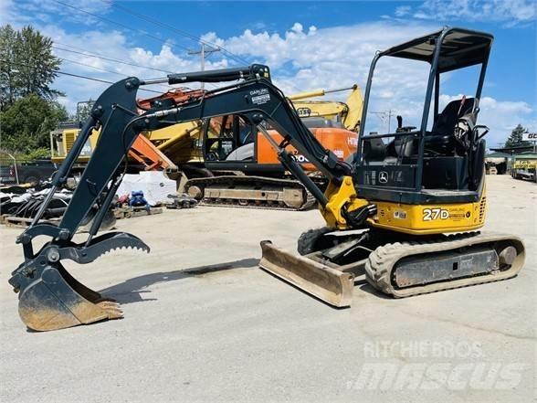 John Deere 27D Mini excavadoras < 7t