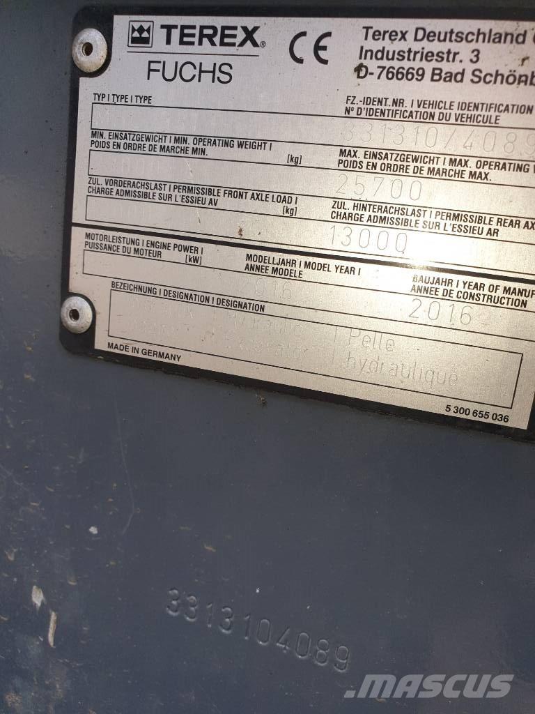 Fuchs MHL 331 Excavadoras de manutención