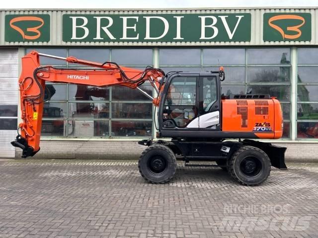Hitachi ZX 170 W-6 Excavadoras de ruedas