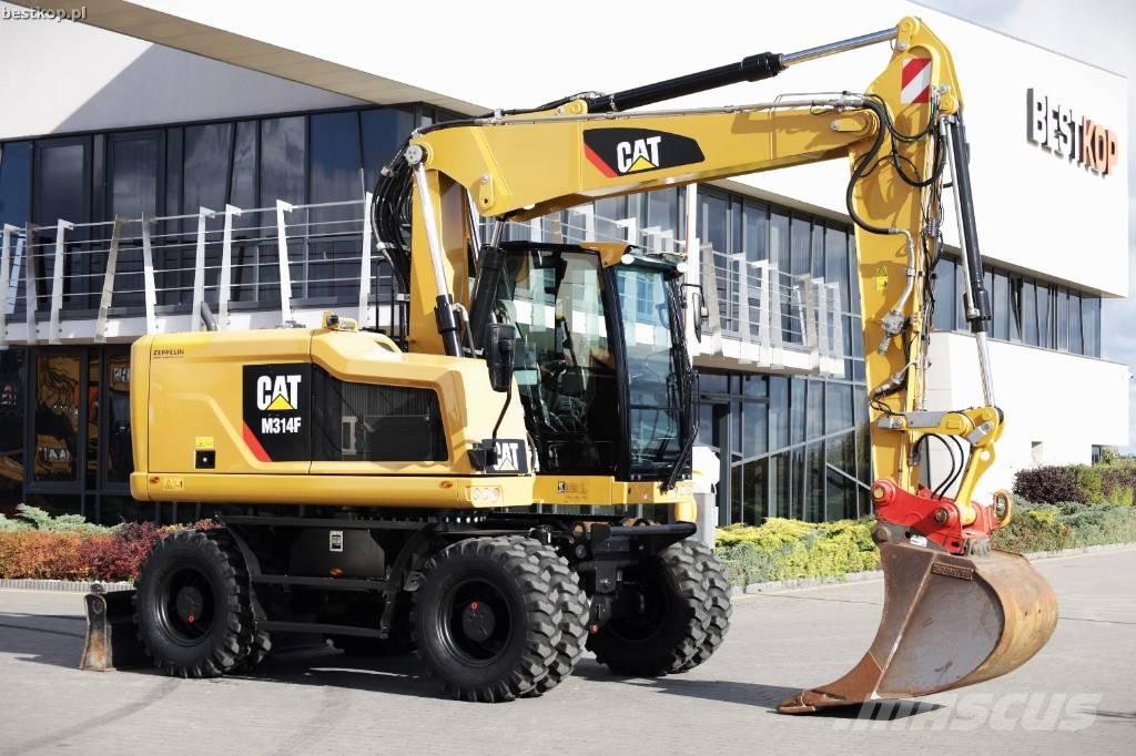 CAT M 314 F Excavadoras de ruedas
