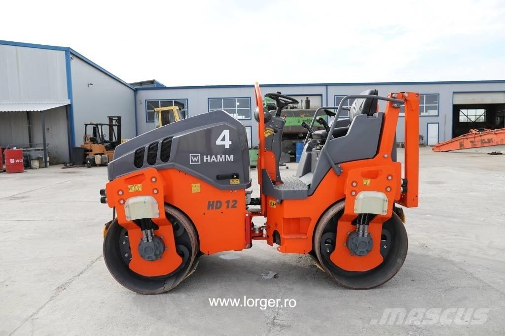 Hamm HD 12 VV Rodillos de doble tambor