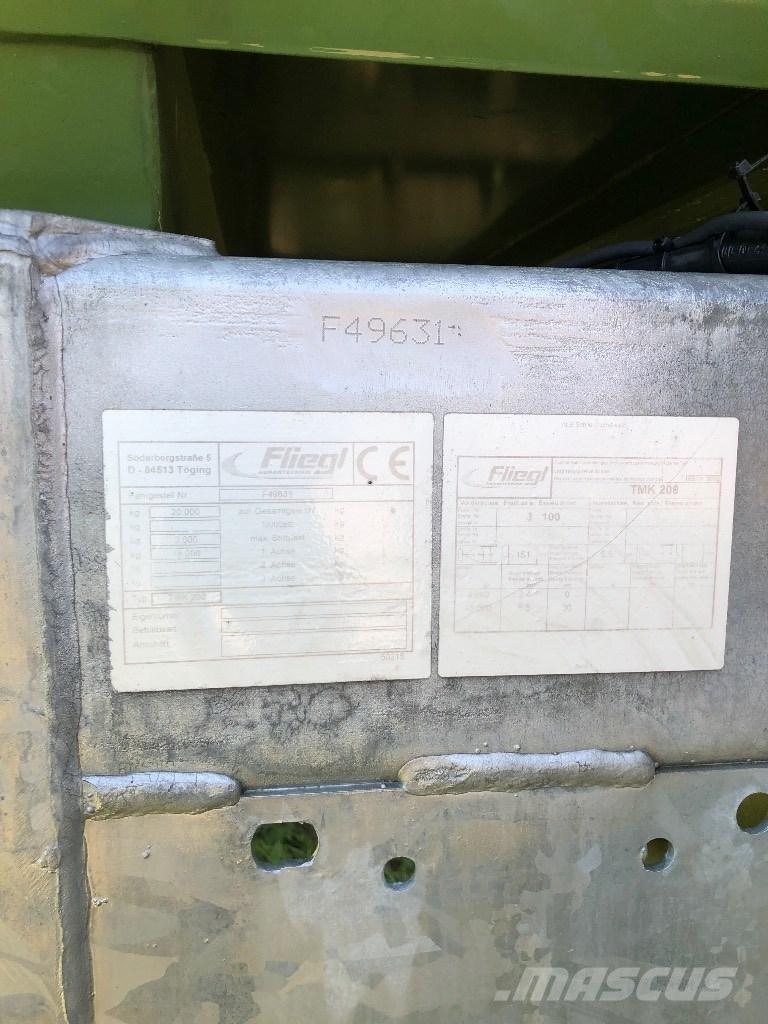 Fliegl TMK 200 Remolques volquete