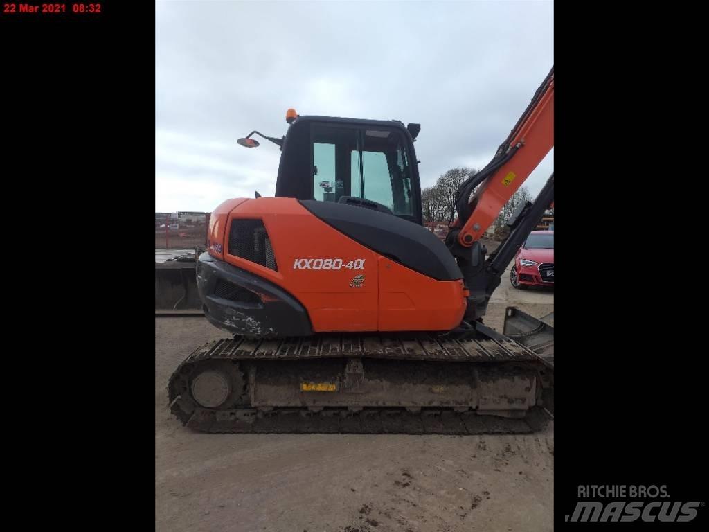 Kubota KX 080-4 Excavadoras 7t - 12t