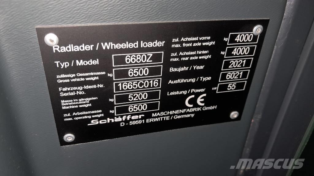 Schäffer 6680 Z Palas cargadoras