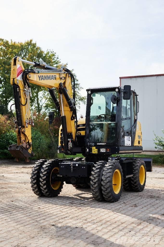 Yanmar B 75 W Excavadoras de ruedas