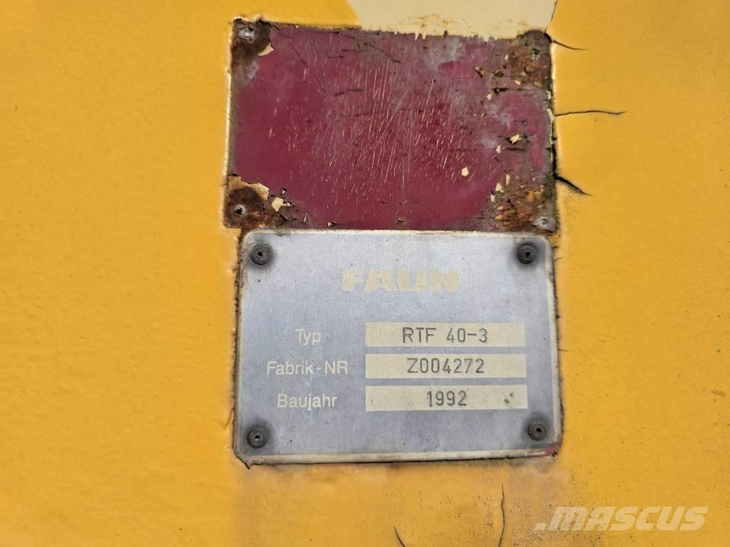 Faun RTF 40-3 Grúas todo terreno
