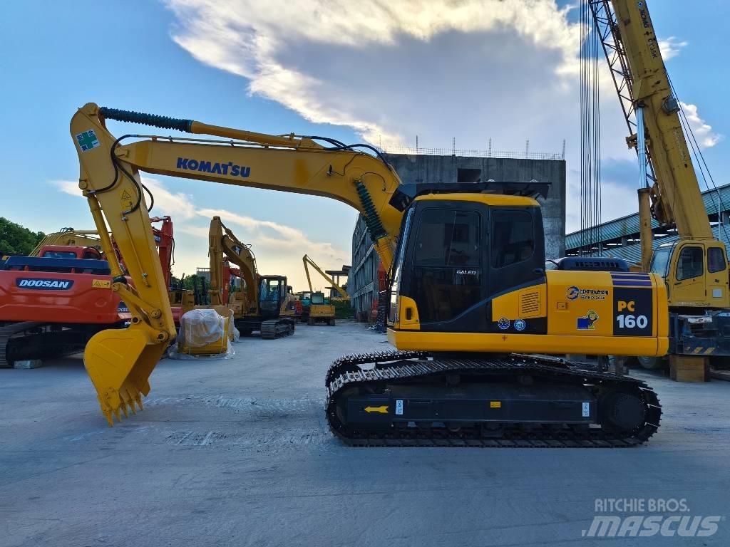 Komatsu PC 160-7 Excavadoras de cadenas