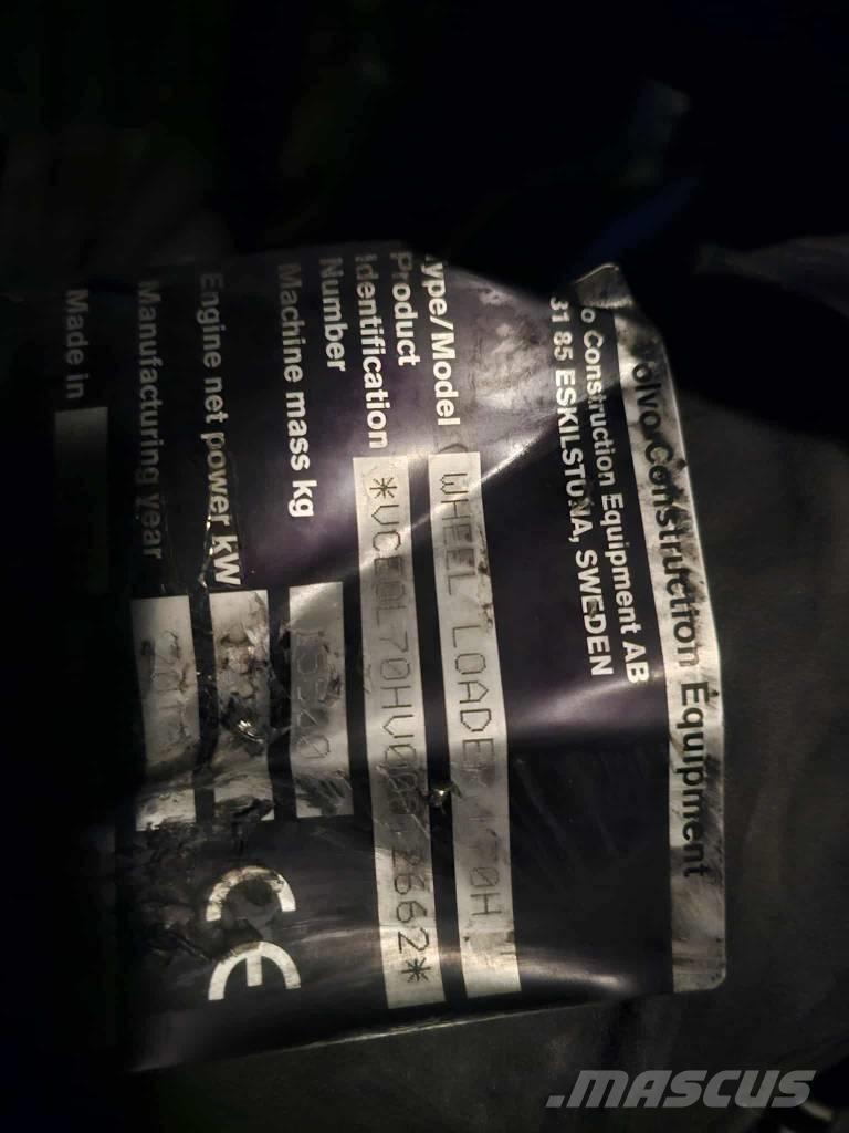 Volvo L 70 H deler Cargadoras sobre ruedas