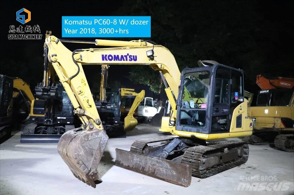Komatsu PC 60-8 Mini excavadoras < 7t