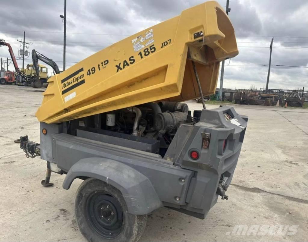 Atlas Copco 185 CFM Compresores