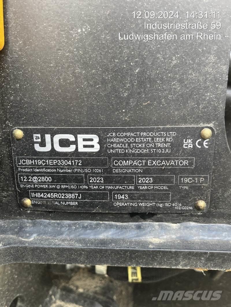 JCB 19C-1 Mini excavadoras < 7t