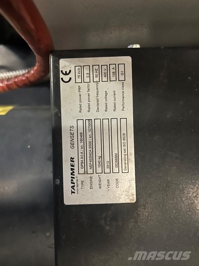 Genset GP84 75KVA Generadores diesel